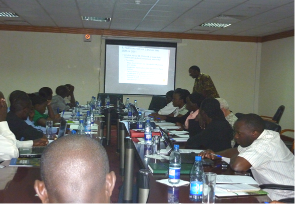 Network members attending a Thematic working group meeting